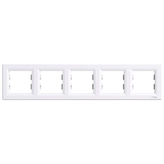 Rama cvintupla, alba, Asfora Schneider Electric, EPH5800521