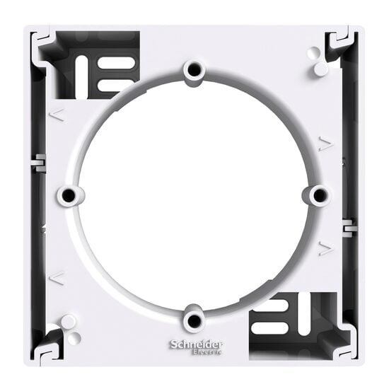 Doza aparenta de montaj, 1 post, alba, Asfora Schneider Electric EPH6100121