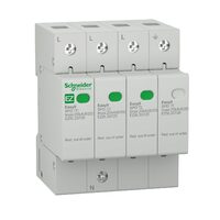 Protectie supratensiune | Descarcator modular de protectie contra supratensiunii 3P+N, 275V, Schneider Electric Easy9 EZ9L33220