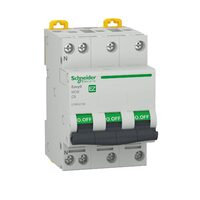 Siguranta automata 3P+N, 6A, curba C, 4.5kA, Schneider Electric Easy9 EZ9P32706