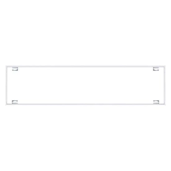 Rama pentru panou LED, din aluminiu, alba, 120x30x4.5, Emos ZR9035