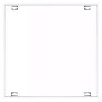 Rama pentru panou LED, din aluminiu, alba, 60x60x7, Emos ZR9036