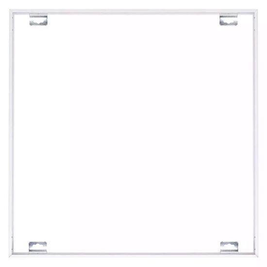 Rama pentru panou LED, din aluminiu, alba, 60x60x7, Emos ZR9036