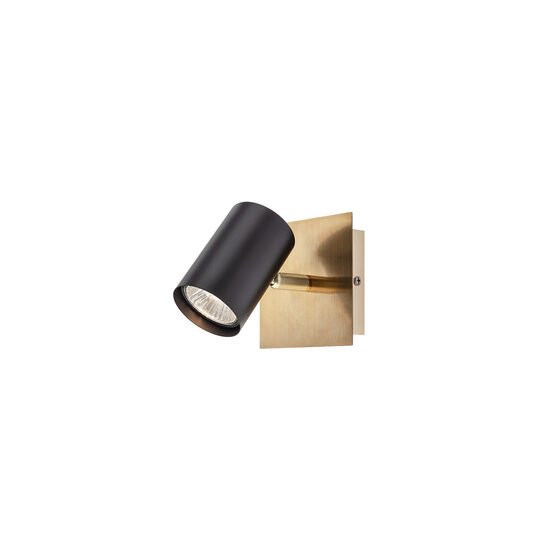 Spot modern dispersor orientabil negru GU10/35W, Crius 04-537 Smarter