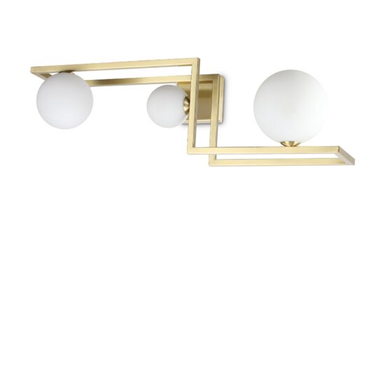 Plafoniera alama contur geometric 3xG9/28W, Angolo PL3 284330 Ideal Lux