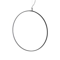 Lustra circulara neagra LED 36W/4250lm/3000K, Circus SP D74 291406 Ideal Lux