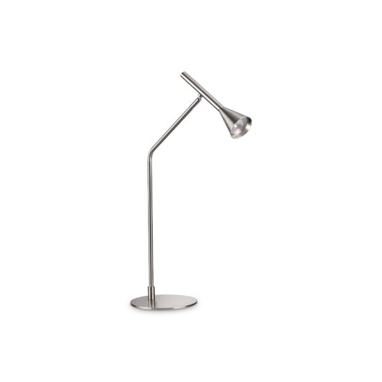 Veioza moderna nichel LED 6.5W/500lm/3000K, DIESIS TL 291093 Ideal Lux