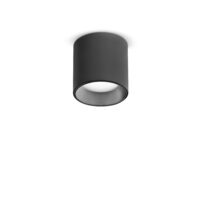 Spot modern aplicat negru LED 4W/320lm/3000K, DOT PL 299402 Ideal Lux