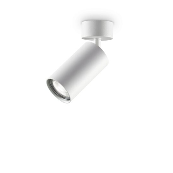 Spot modern alb dispersor reglabil 1xGU10/28W, Dynamite PL1 231495 Ideal Lux