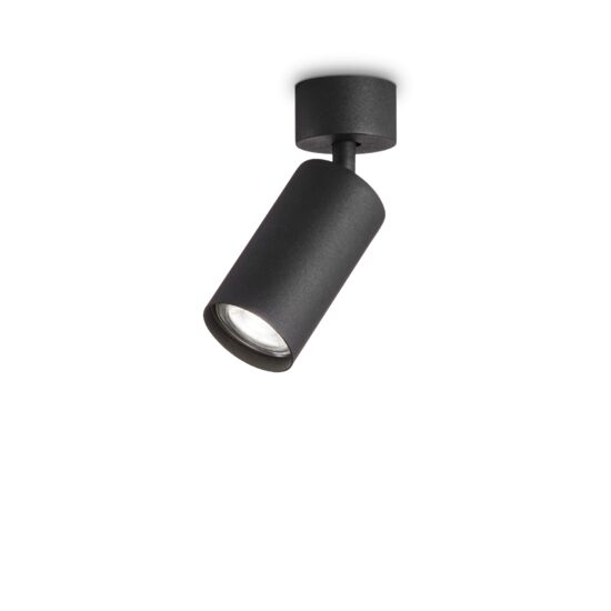 Spot modern negru dispersor reglabil 1xGU10/28W, Dynamite PL1 231471 Ideal Lux