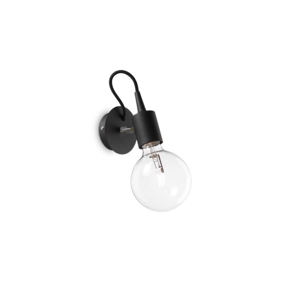 Aplica moderna neagra stil industrial 1xE27/42W, Edison AP1 148908 Ideal Lux