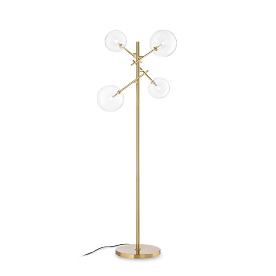 Lampadar modern alama abajururi sticla 4xG4/2W, Equinoxe PT4 290966 Ideal Lux