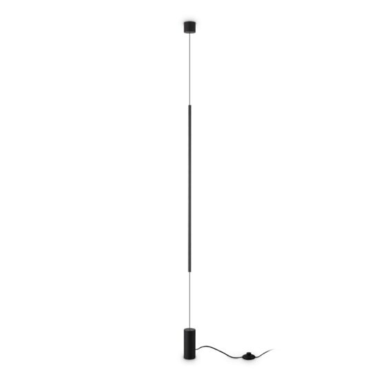 Plafoniera moderna neagra LED 14W/1550lm/3000K, FILO AP 301068 Ideal Lux