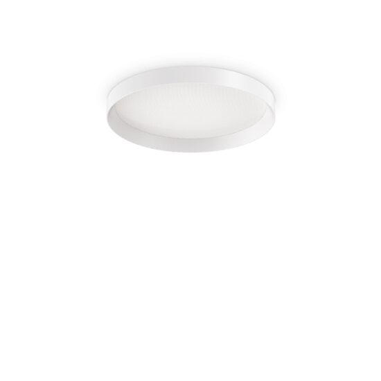 Plafoniera moderna alba LED 26W/3400lm/3000K, Fly PL D45 254272 Ideal Lux