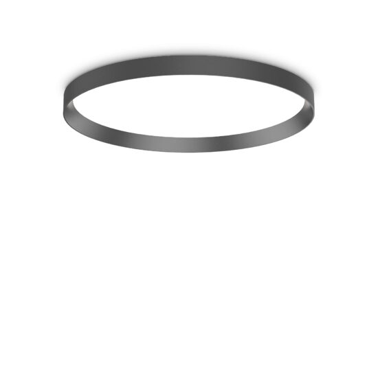 Plafoniera moderna neagra LED 53W/6900lm/3000K, Fly PL D60 292205 Ideal Lux