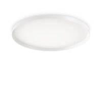 Plafoniera moderna alba LED 68W/9550lm/4000K, Fly PL D90 270241 Ideal Lux