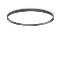Plafoniera moderna neagra LED 68W/9550lm/4000K, Fly PL D90 306636 Ideal Lux