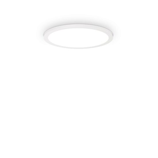 Plafoniera moderna alba LED 18W/2200lm/4000K, Fly Slim PL D35 306650 Ideal Lux