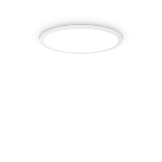 Plafoniera moderna alba LED 26W/3500lm/4000K, Fly Slim PL D45 306667 Ideal Lux