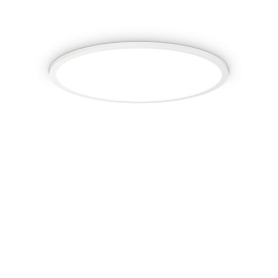 Plafoniera moderna alba LED 53W/6900lm/3000K, Fly Slim PL D60 292250 Ideal Lux
