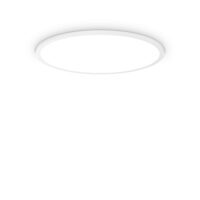 Plafoniera moderna alba LED53W/7700lm/4000K, Fly Slim PL D60 306674 Ideal Lux
