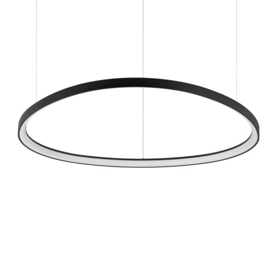 Lustra moderna neagra LED 78W/8700lm/3000K, Gemini SP D105 307695 Ideal Lux