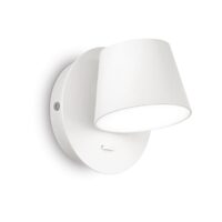 Aplica moderna alba LED 6.5W/480lm/3000K, Gim AP 167152 Ideal Lux