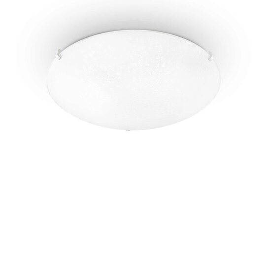 Plafoniera moderna alba abajur sticla 3xE27/60W, Lana PL3 068145 Ideal Lux