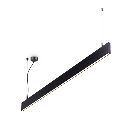 Lustra moderna neagra LED 32W/3000lm/3000K, Linus SP 241975 Ideal Lux