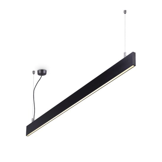 Lustra moderna neagra LED 32W/3500lm/4000K, Linus SP 268217 Ideal Lux