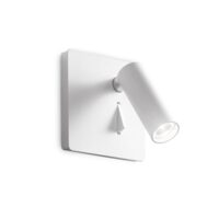 Spot modern alb LED 3W/200lm/3000K, Lite AP 250106 Ideal Lux