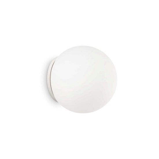 Aplica moderna abajur sferic alb 1xG9/15W, Mapa Bianco AP1 D15 059808 Ideal Lux