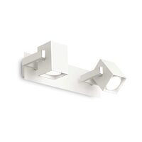 Spot modern alb dispersoare reglabile 2xGU10/50W, Mouse AP2 073545 Ideal Lux