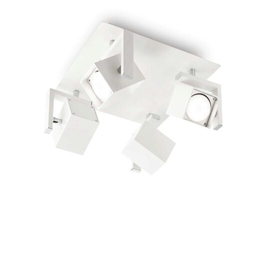 Spot modern alb dispersoare reglabile 4xGU10/50W, Mouse PL4 073583 Ideal Lux