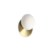 Aplica moderna alama abajur sticla 1xGX53/15W, Ninfea AP1 293646 Ideal Lux