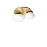 Plafoniera moderna alama abajururi sticla 2xGX53/15W, Ninfea PL2 293653 Ideal Lux