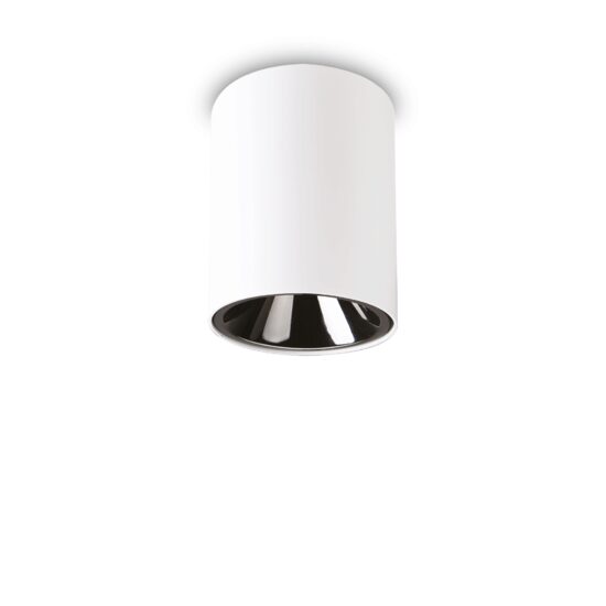 Spot modern alb LED 10W/1100lm/3000K, Nitro PL Round D08 205991 Ideal Lux