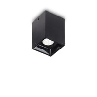 Spot modern negru LED 10W/1000lm/3000K, Nitro PL Square D05 206042 Ideal Lux