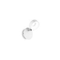 Spot alb dispersor reglabil LED 6W/700lm/3000K, Oby AP1 196688 Ideal Lux