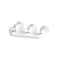 Spot alb dispersoare reglabile LED 18W/2100lm/3000K, Oby PL3 196701 Ideal Lux