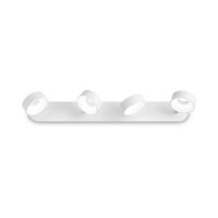 Spot alb dispersoare reglabile LED 24W/2800lm/3000K, Oby PL4 196718 Ideal Lux