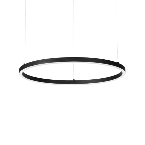 Lustra neagra LED 53W/5350lm/4000K, ORACLE SLIM SP D90 Round 304441 Ideal Lux