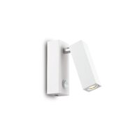 Spot alb stil industrial LED 3W/140lm/3000K, Page AP Square 142258 Ideal Lux