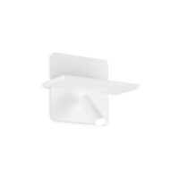 Aplica moderna alba LED 10W/1150lm/3000K, Piano AP 287317 Ideal Lux