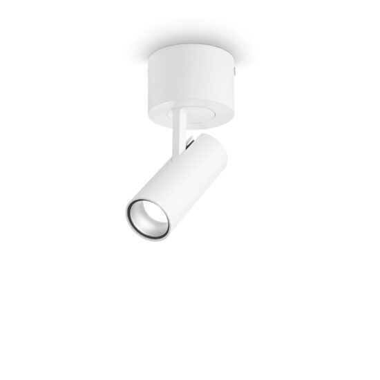 Spot modern alb stil industrial LED 7W/520lm/3000K, Play PL 258287 Ideal Lux