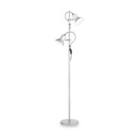 Lampadar modern aluminiu stil industrial 2xE27/60W, Polly PT2 061115 Ideal Lux