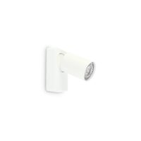Spot modern alb dispersor rotativ 1xGU10/35W, Rudy AP1 Round 229027 Ideal Lux
