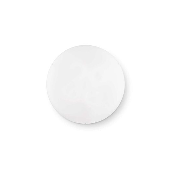 Plafoniera moderna alba sticla serigrafiata 4xE27/60W, Simply PL4 007991 Ideal Lux
