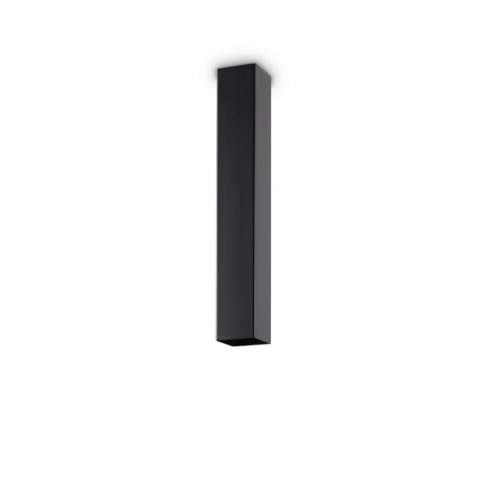 Plafoniera moderna neagra 1xGU10/28W, Sky PL1 H40 233826 Ideal Lux