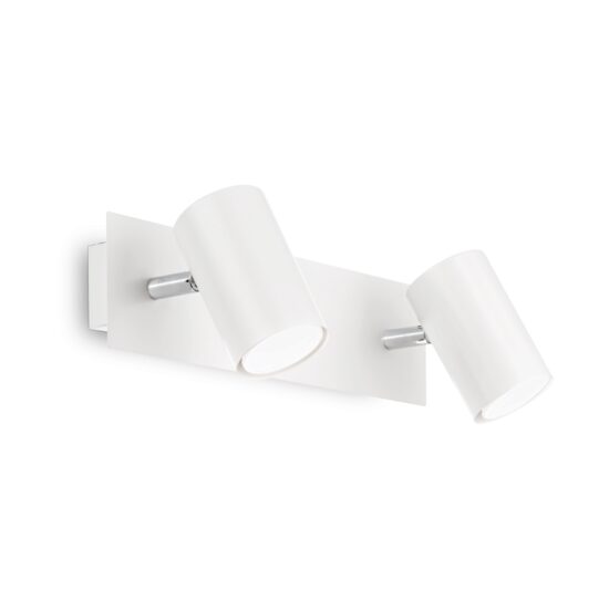 Spot modern alb mobil 2xGU10/50W, Spot AP2 156736 Ideal Lux